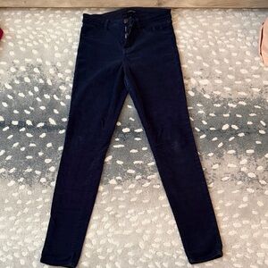 J Brand Navy Denim Pants